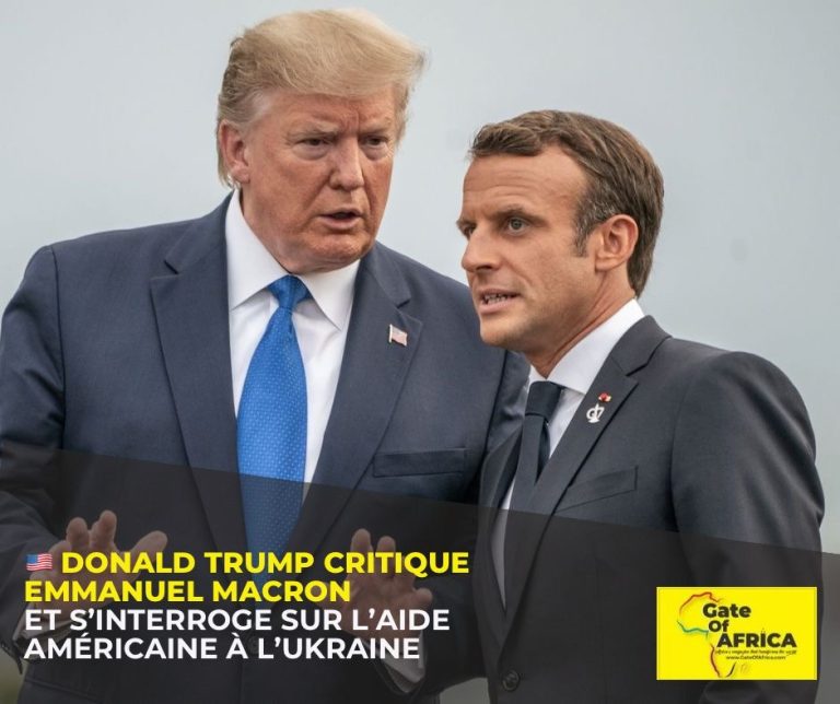🇺🇸 𝐃𝐨𝐧𝐚𝐥𝐝 𝐓𝐫𝐮𝐦𝐩 𝐜𝐫𝐢𝐭𝐢𝐪𝐮𝐞 𝐄𝐦𝐦𝐚𝐧𝐮𝐞𝐥 𝐌𝐚𝐜𝐫𝐨𝐧 𝐞𝐭 𝐬’𝐢𝐧𝐭𝐞𝐫𝐫𝐨𝐠𝐞 𝐬𝐮𝐫 𝐥’𝐚𝐢𝐝𝐞 𝐚𝐦𝐞́𝐫𝐢𝐜𝐚𝐢𝐧𝐞 𝐚̀ 𝐥’𝐔𝐤𝐫𝐚𝐢𝐧𝐞