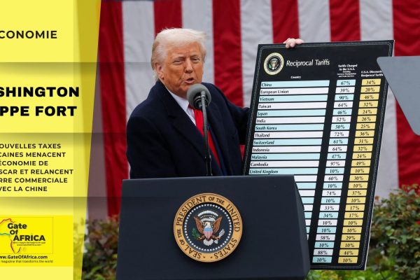 Washington frappe fort : les nouvelles taxes amĂ©ricaines menacent lâĂ©conomie de Madagascar et relancent la guerre commerciale avec la Chine