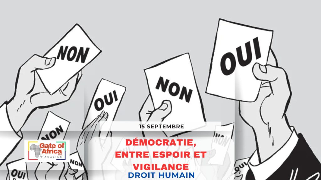 15 septembre : démocratie, entre espoir et vigilance